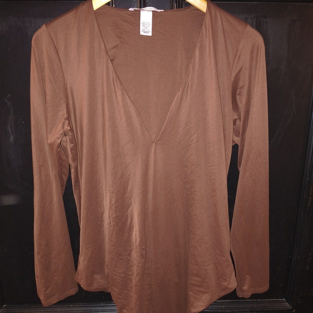 Victoria Secret Bodysuit V Neck EUC